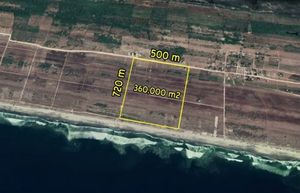 Se vende Terreno de 36 Has con 500 m de playa en El Dorado II