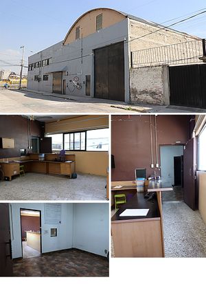 Oficinas con bodega a un costado de la Autopista México Puebla.