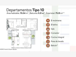 Departamento en Venta en Piedad Narvarte Benito Juárez