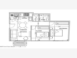 Departamento en Venta en Buenavista Cuauhtémoc