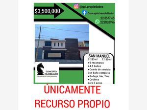 Casa en Venta en Jardines de San Manuel Puebla