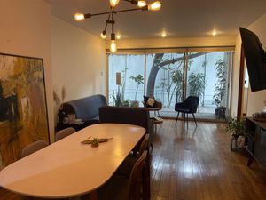 Rentó Departamento Roma norte con Roof garden privado