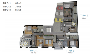 VENTA DEPARTAMENTOS Doctor Neva en Cuaúthemoc desde: $2,732,800  MXN