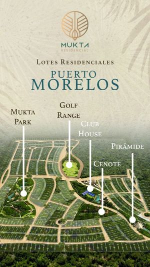 QUINTANA ROO MUKTA RESIDENCIAL VENTA DE LOTES EN LA RUTA DE LOS CENOTES