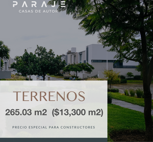 Terreno No. 133 en Venta en Paraje Casas de Autor, San Agustín, Tlajomulco