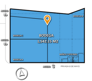 NAVE INDUSTRIAL EN RENTA EN TULTITLÁN EL PUMA 1,485m2