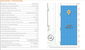 NAVE INDUSTRIAL EN RENTA EN ATIZAPÁN.NAVE 3C,  $ 125,056.99