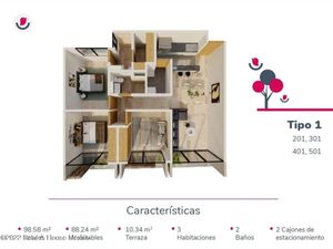 Departamento en Venta en Roma Sur Cuauhtémoc