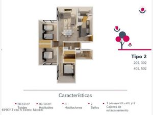 Departamento en Venta en Roma Sur Cuauhtémoc