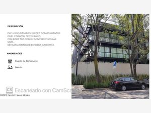 Departamento en Venta en Polanco I Sección Miguel Hidalgo