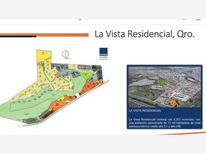 Terreno en Venta en La Vista Residencial Querétaro