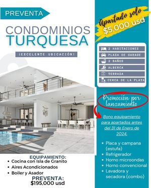 CONDOMINIOS EN VENTA TURQUESA