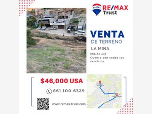 Terreno en Venta en La Mina Playas de Rosarito