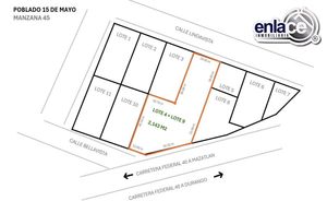 Terreno Venta con factibilidad carretera a Mazatlan