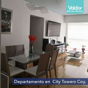 City Towers Coyoacán, hermoso departamento en venta o renta