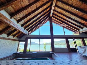 CASA VENTA/RENTA CON VISTA AL LAGO, CASA CLUB, MUELLE,  VALLE DE BRAVO