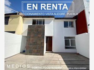 Casa en Renta en Vista Alegre Puebla