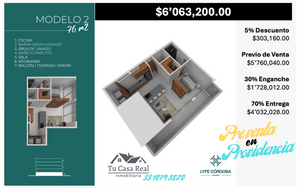 Departamento en Preventa en Providencia precios fase 0