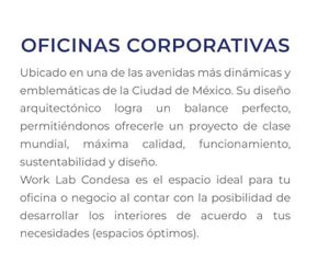 Oficinas Venta, Insurgentes, Col. Hipódromo, COV608600