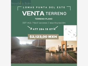 Terreno en Venta en Residencial Lomas Punta del Este León