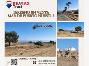 Terreno en Venta en Mar de Puerto Nuevo I Playas de Rosarito