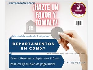 Departamento en Venta en Del Carmen Benito Juárez