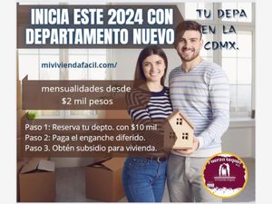 Departamento en Venta en Del Carmen Benito Juárez