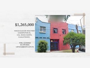 Casa en Venta en Roma Norte Cuauhtémoc