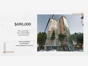 Departamento en Venta en Doctores Cuauhtémoc