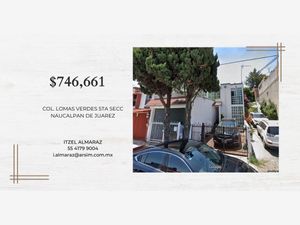 Casa en Venta en Lomas Verdes 5a Sección (La Concordia) Naucalpan de Juárez