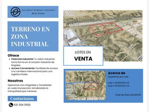 Terreno en Venta en Zona Industrial Nogales
