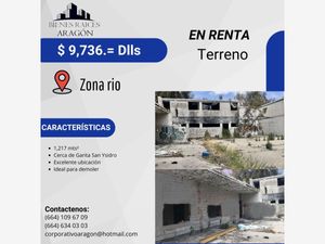 Terreno en Renta en Zona Urbana Rio Tijuana Tijuana