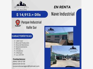 Nave en Renta en Valle Sur Tijuana