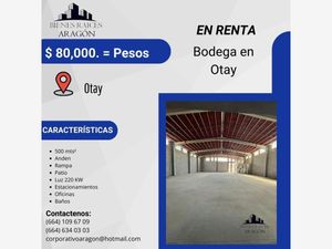 Bodega en Renta en Mesa de Otay Tijuana