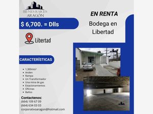 Bodega en Renta en Libertad Tijuana