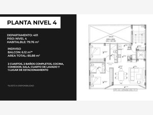 Departamento en Venta en Portales Norte Benito Juárez