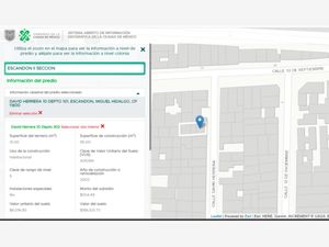 Terreno en Venta en Escandón II Sección Miguel Hidalgo