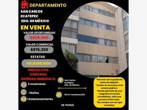 Departamento en Venta en San Carlos Ecatepec de Morelos