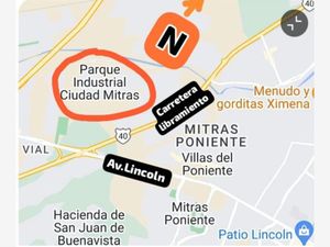 Terreno en Venta en Parque Industrial Ciudad Mitras García