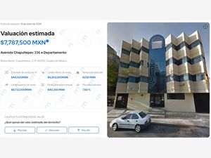 Departamento en Venta en Roma Norte Cuauhtémoc