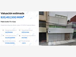 Casa en Venta en Ciudad de los Deportes Benito Juárez