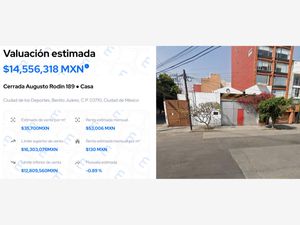 Casa en Venta en Ciudad de los Deportes Benito Juárez