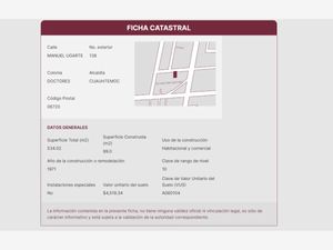 Departamento en Venta en Doctores Cuauhtémoc