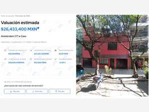 Casa en Venta en Hipodromo Cuauhtémoc