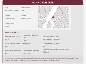 Departamento en Venta en Cuauhtemoc Cuauhtémoc