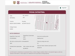 Casa en Venta en Nueva Santa Maria Azcapotzalco