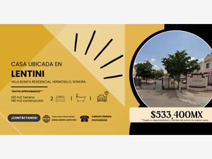 Casa en Venta en Villa Residencial Bonita Hermosillo