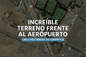Terreno frente al Aeropuerto de Guadalajara