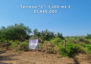 En venta tres terrenos paradisiacos en Boca de Iguanas, Jalisco.