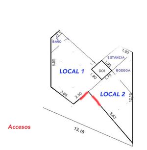 Local en renta en Pedregales de Tanlum para negocio u oficina